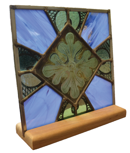 StainedGlassAndStand